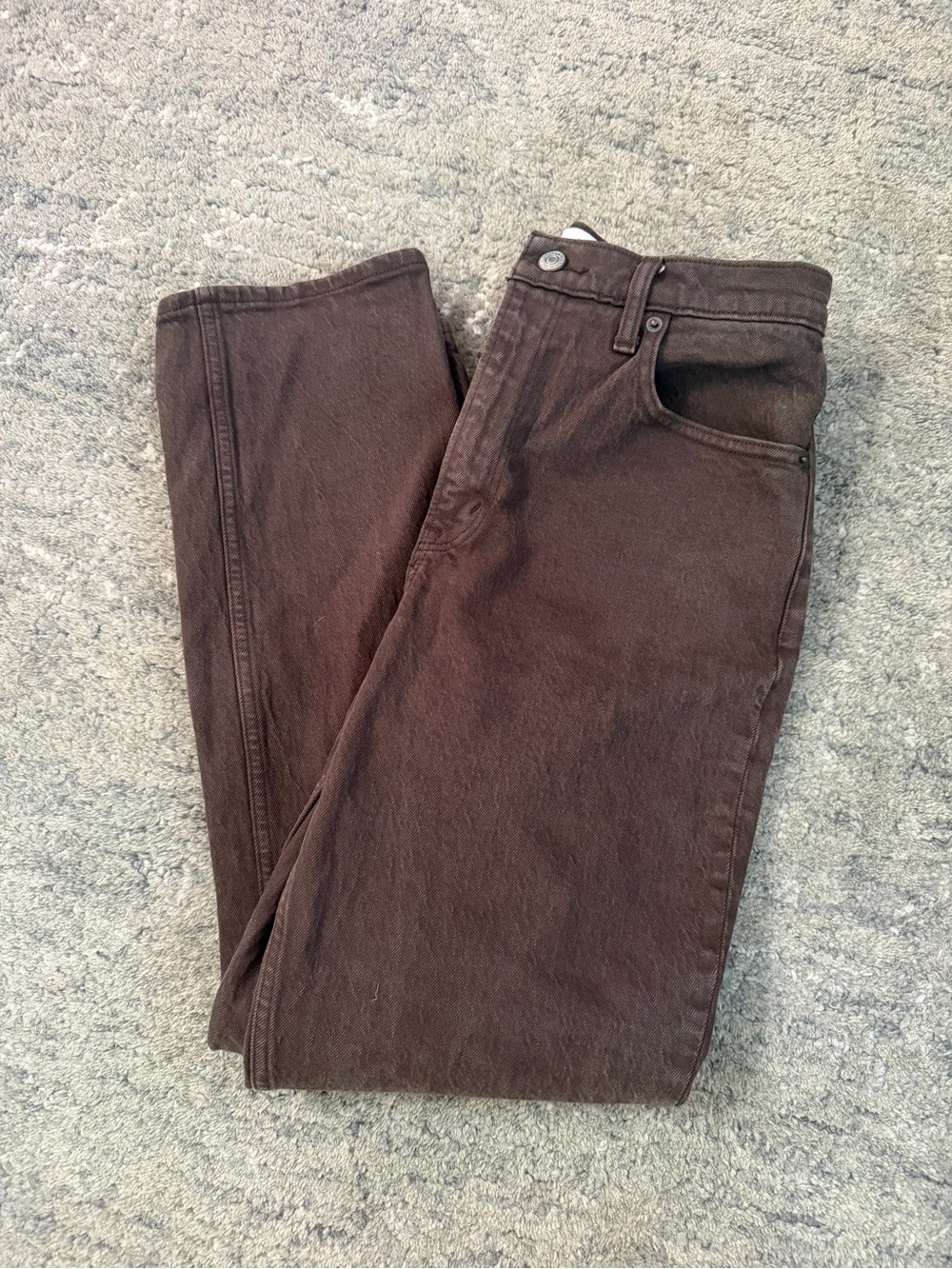 Abercrombie Curve Love 90s Straight Leg